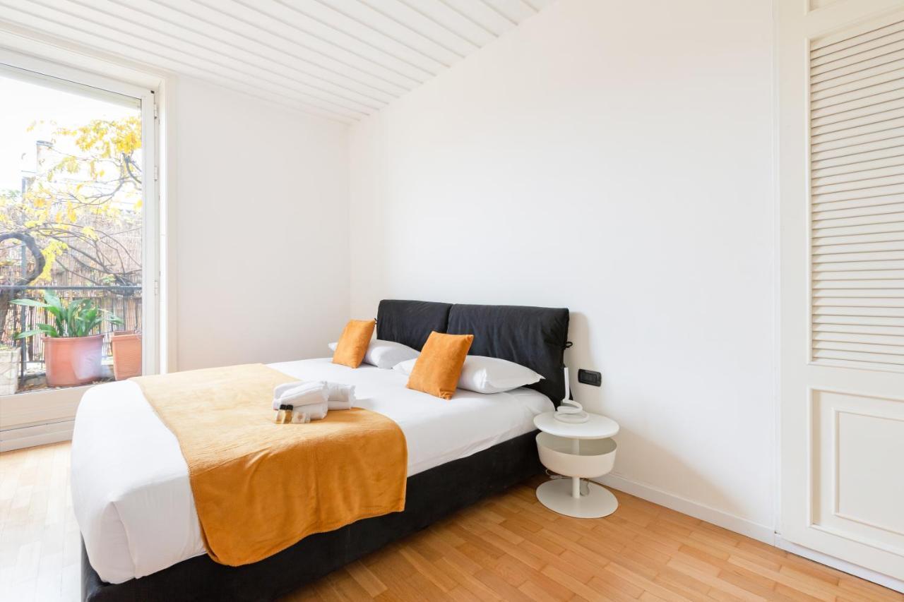 Ferienwohnung Luxury Terrace Loft Brera Heart Mailand Exterior foto