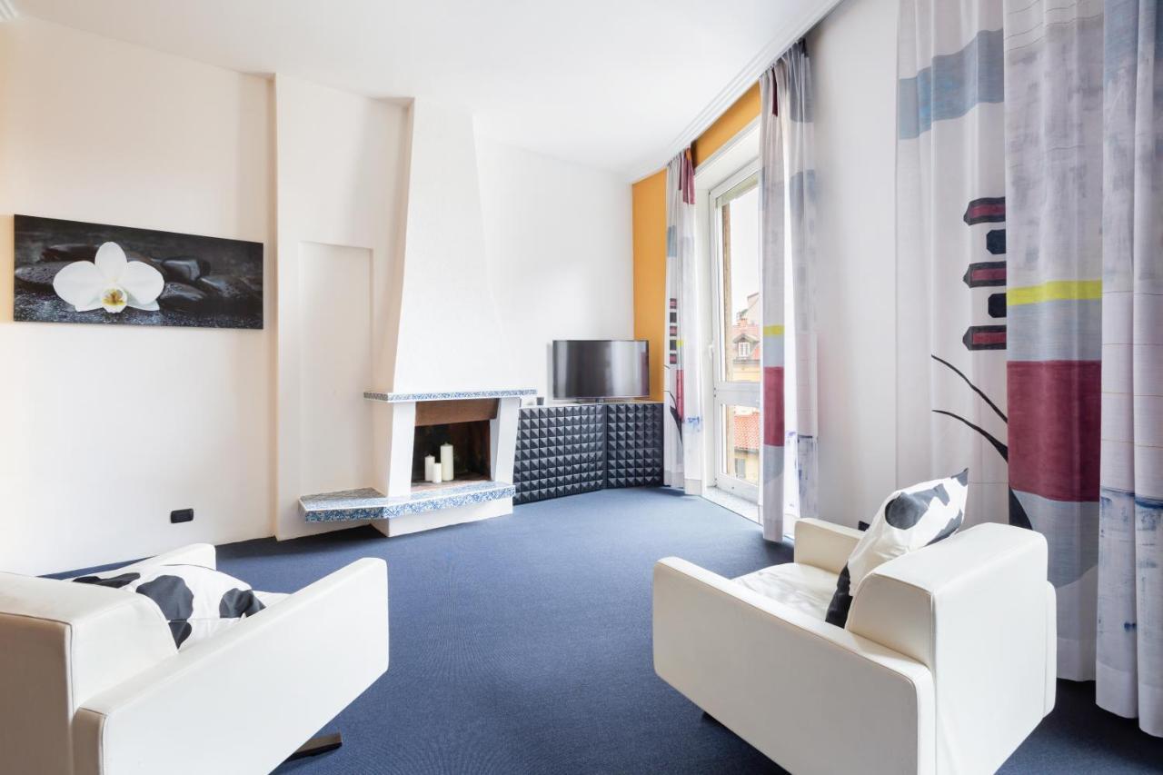 Ferienwohnung Luxury Terrace Loft Brera Heart Mailand Exterior foto