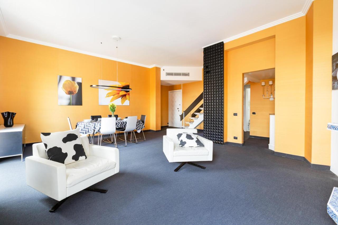 Ferienwohnung Luxury Terrace Loft Brera Heart Mailand Exterior foto