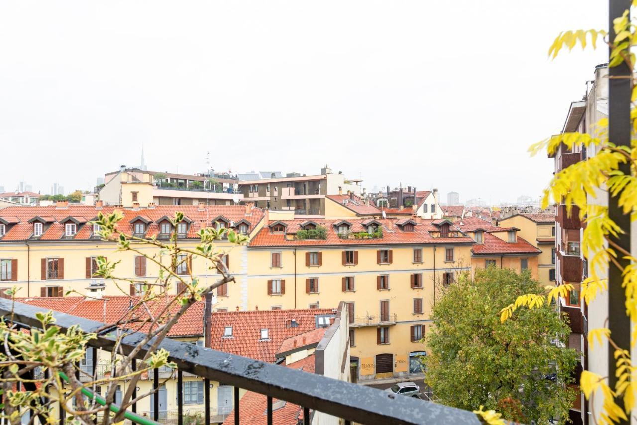 Ferienwohnung Luxury Terrace Loft Brera Heart Mailand Exterior foto